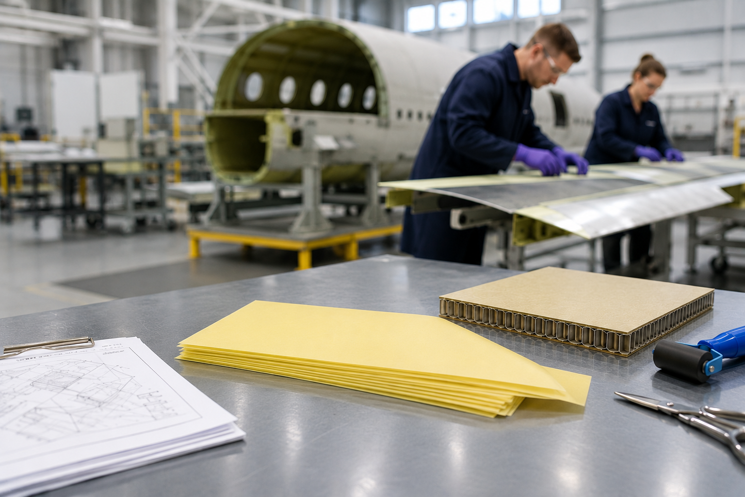 A man and woman working on Future-Proofing Composite Bonding